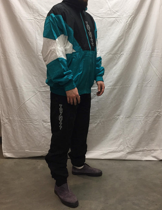 TRYNYTY Limited Edition Retro Track Pants - Black